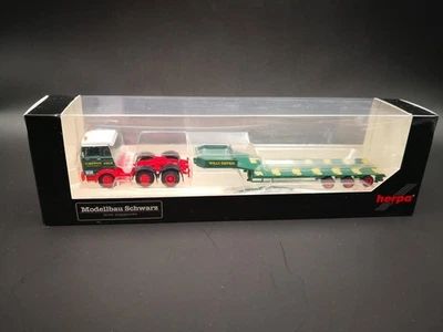 Herpa/Schwarz MB LPS 2021 Willi Oepen Goldhofer Sattelzug *Vi1000-2-5000 - Bild 1 von 3