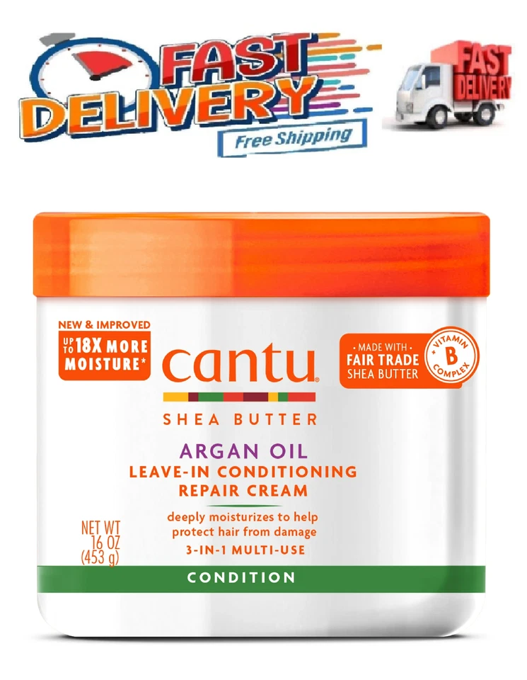 Cantu Argan Oil Leave-in Conditioning Repair 16oz