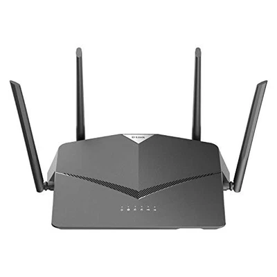 D-LINK WIFI ROUTER AC2600, SMART, MESH, DIR-2640, BLACK - Image 1 of 4