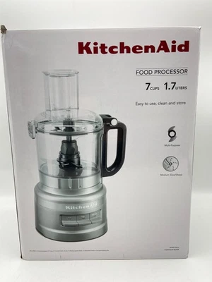 Kitchenaid Food Processor 7 Cups- Contour Silver- KFP0710CU - Image 1 of 4