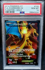 2014 Pokemon XY Flashfire #100 Full Art Charizard EX Holo PSA 10 Gem Mint