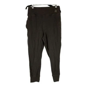 Puma Exhale Ribbed Knit Training Joggers Womens Black Casual Bottoms Size Medium - Picture 1 of 7