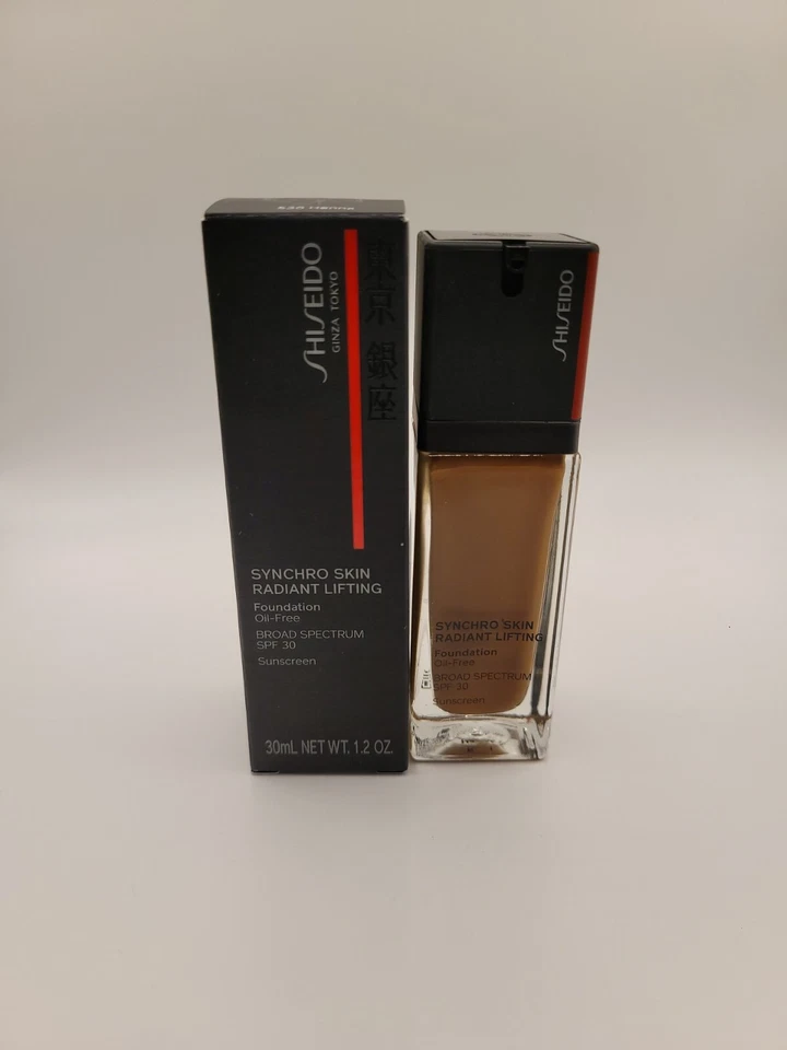 Shiseido Synchro Skin Radiant Lifting Liquid Foundation 530 Henna SPF 30 3