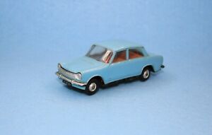 Vintage Plastic Car Les Miniatures de Norev #30 Simca 1300 Made in France 1/43