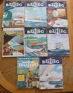 Lot of Vintage Motor Boating Magazines 1949 - 1964 - Picture 1 of 19