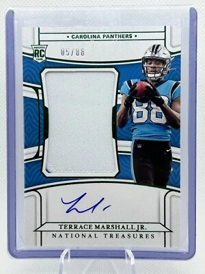 2021 National Treasures #173 Terrace Marshall Green RC Patch On Card AUTO 05/88 - Image 1 of 2