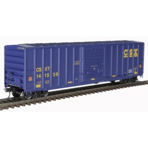 CSXT (CSX QUALITY CAR) W/CONSPIC HO-SCALE FMC 5077 SINGLE DOOR BOX CAR (EARLY) - Picture 1 of 3