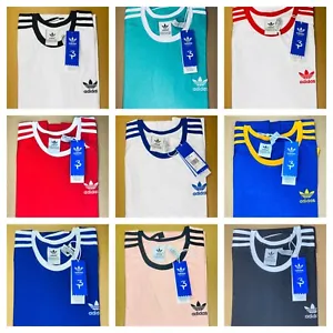 Adidas t shirt Original Trefoil Short sleeve designer T-shirt - Sale - Picture 1 of 16