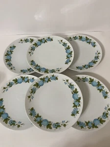 noritake blau Obstgarten Salatteller - Bild 1 von 4