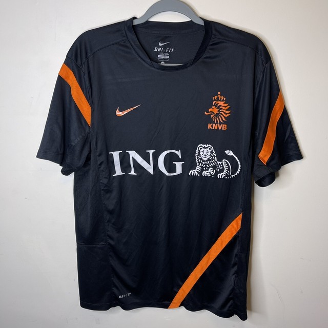 Camisa Holanda KNVB 2023 Nike Stadium Home Feminina - Laranja