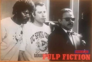 Pulp Fiction The Wolf Movie Poster UK Import 24 x 36 - Picture 1 of 1