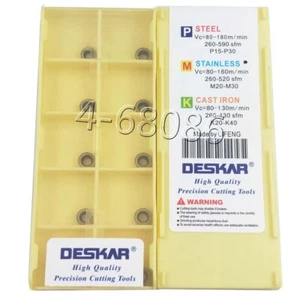 NUEVO RCMT0602MO BP010 inserto de carburo R3 RCGT Torno índice inserto de fresado - Imagen 1 de 9