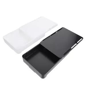 2PCS Under Desk Drawer Adhesive Slide Out Stationery Organizer 9.04"x6.29"x1.57" - Picture 1 of 9