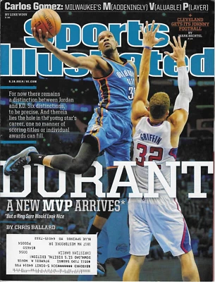 Sports Illustrated 19 de mayo de 2014 Vol 120 Nº 20 Kevin Durant Oklahoma City Thunder Foto 1 de 2