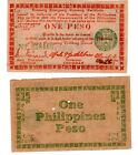 Philippines Negros Billet 1 Peso 1943 Ps661 Wwii Emergency & Guerrilla Bon Etat