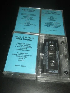 MO FOSTER + ROD ARGENT + GUITAR SAMPLER '90 CS TAPES 4 tape lot BLUES SARACENO - Foto 1 di 5