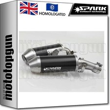 SPARK 2 EXHAUST APPROVED CARBON ROUND DUCATI HYPERMOTARD 796 2011 11 2012 12
