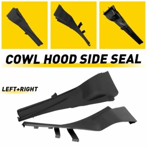 2 Pair Pcs Front Black Windshield Wiper Cowl Cover For NISSAN-MURANO 2015-2017 - Picture 1 of 9
