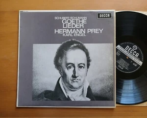 SXL 6161 WBg Goethe Lieder Hermann Prey Schumann Decca 1st (ED2) + insert NM - Picture 1 of 6