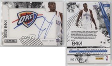 2009-10 Panini Season Update /499 Serge Ibaka #168 RPA Rookie Patch Auto RC