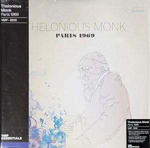 THELONIOUS MONK Paris 1969 SEALED Exclusive 2LP Light Blue Vinyl VMP - Picture 1 of 1
