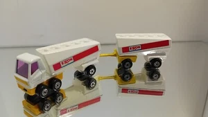 Matchbox Freeway Gas Tanker and Trailer Exxon ( 900 TP 17 ) Near Mint Very Rare - Imagen 1 de 24