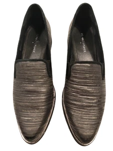 Donald J Pliner Größe 9,5 Damenschuhe Betina silbermetallic Slipper Halbschuhe - Bild 1 von 6