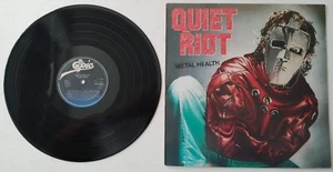 1983 Vinyl LP Quiet Riot - Mental Health Epic Records EPC25322 - Picture 1 of 2