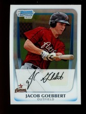 2011 Bowman Chrome Prospects  Jacob Goebbert #BCP65 Houston Astros