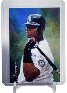 Frank Thomas Sketchkarte Nr. 14 limitierte #36/50 Autogramme signiert von Edward Vela - Bild 1 von 4