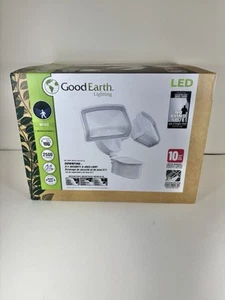 Good Earth Security/Area Motion Flood Light 2500 Lumen White LED -New In Box- - Picture 1 of 7