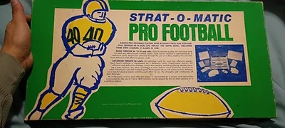 Juego de mesa de fútbol profesional Strat-O-Matic 1968 como está... Foto 1 de 4