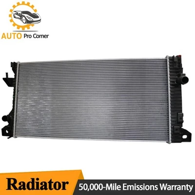 Replacement Aluminum Radiator For Ford F-150 2015-2020 V6 2.7L 3.5L V8 5.0L Foto 1 de 4