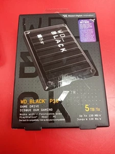 Westerb Digital WD_BLACK P10 5TB EXTERNAL GAME DRIVE BRAND NEW - Bild 1 von 2