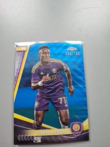 Orlando City Footballer Ivan Angulo 098/150 Topps MLS 2024 FOIL CARD - Picture 1 of 4