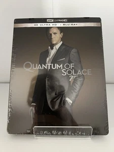 Quantum Of Solace 4K UHD + Blu-ray Steelbook French Import - Imagen 1 de 3