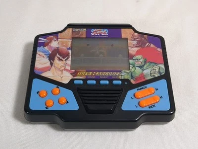 1994 Tiger Barcodzz Street Fighter II Handheld LCD Game  PARTS OR REPAIR  - Image 1 of 4