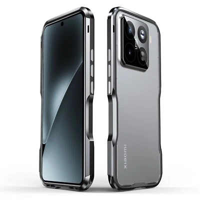 Роскошный ударопрочный металлический бампер LUPHIE винтовой чехол для Xiaomi 15 Pro / 15 5G - Изображение 1 из 4