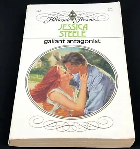 Gallant Antagonist Jessica Steele Highly Rated Romance Harlequin Presents #725 - Picture 1 of 9