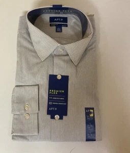 Herren APT. 9 Premier Flex Hemd. Slim Fit Stretch Stoff 16-16,5 - Bild 1 von 2