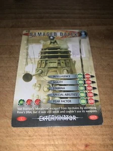 Damaged Dalek #52 Doctor Who Battles In Time Trading Card Trading Card - Picture 1 of 2