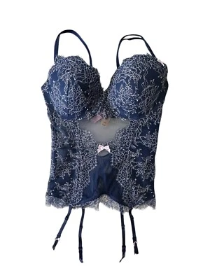 Victoria’s Secret Babydoll Y2K Volantes Coqueta Lencería Mujer Talla 36D Nuevo Foto 1 de 4