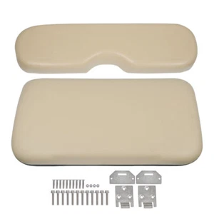 Cojín de asiento delantero tostado para carro de golf con herrajes para EZGO Medalist TXT 1994-2013 - Imagen 1 de 12