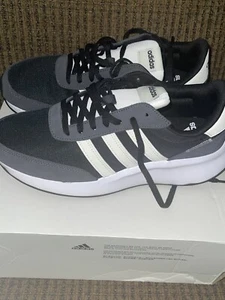 adidas Women's 70s Running Shoes -  SZ 8.5 Color Black Off White - Picture 1 of 5