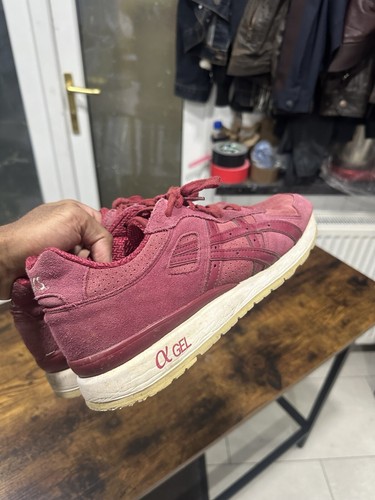 Scarpe da ginnastica uomo Asics GT II Gel Burgundy taglia UK 9