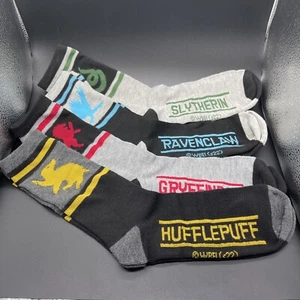 Harry Potter Hogwarts Crew Socken - 4er Set - Herren 6 - 12 - Bild 1 von 9