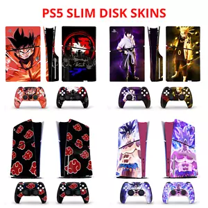 PS5 Slim Disk Anime Naruto Skin Sticker Decal Vinyl Wrap for Playstation 5 Slim - Bild 1 von 18