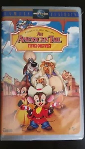 IRARE An American Tail Fievel Goes West VHS 1992 - Picture 1 of 3