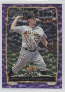 2012 Bowman Draft Draft Picks Purple Ice /10 Jimmy Rider #BDPP146