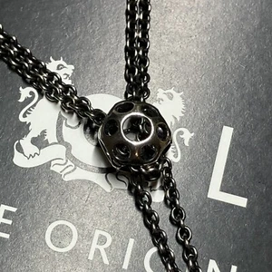 Trollbeads Puddles Silver Bead - Splitter Bead (Chain Not Included) - Picture 1 of 4